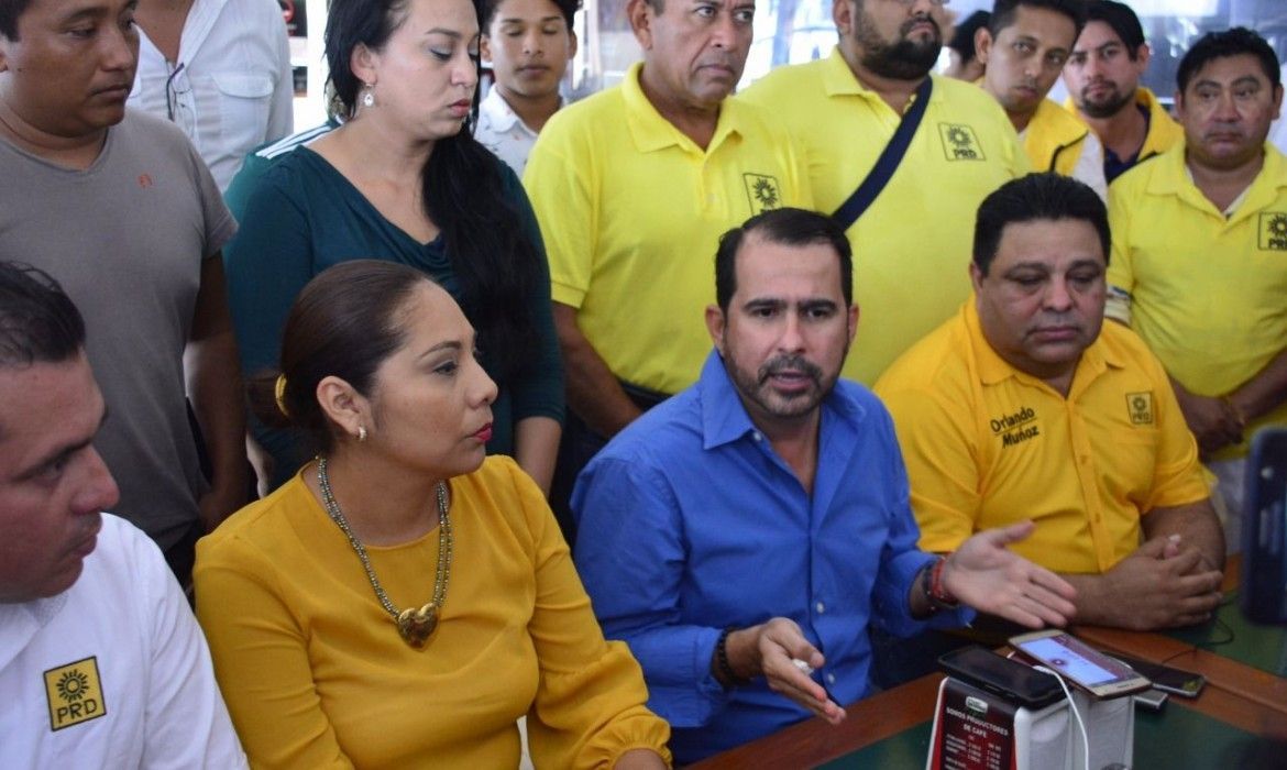 Jorge Aguilar desconoce a perredistas que apoyaron a Laura Beristain