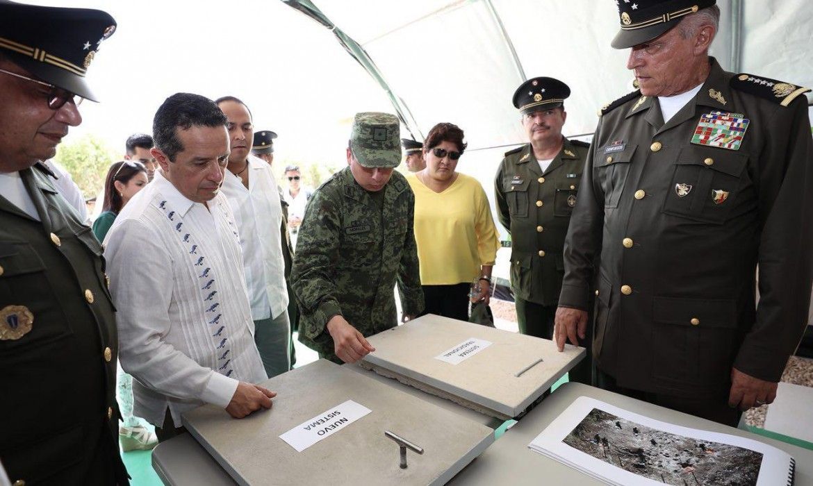 Inauguran instalaciones de lo que será el cuartel de la Policía Militar