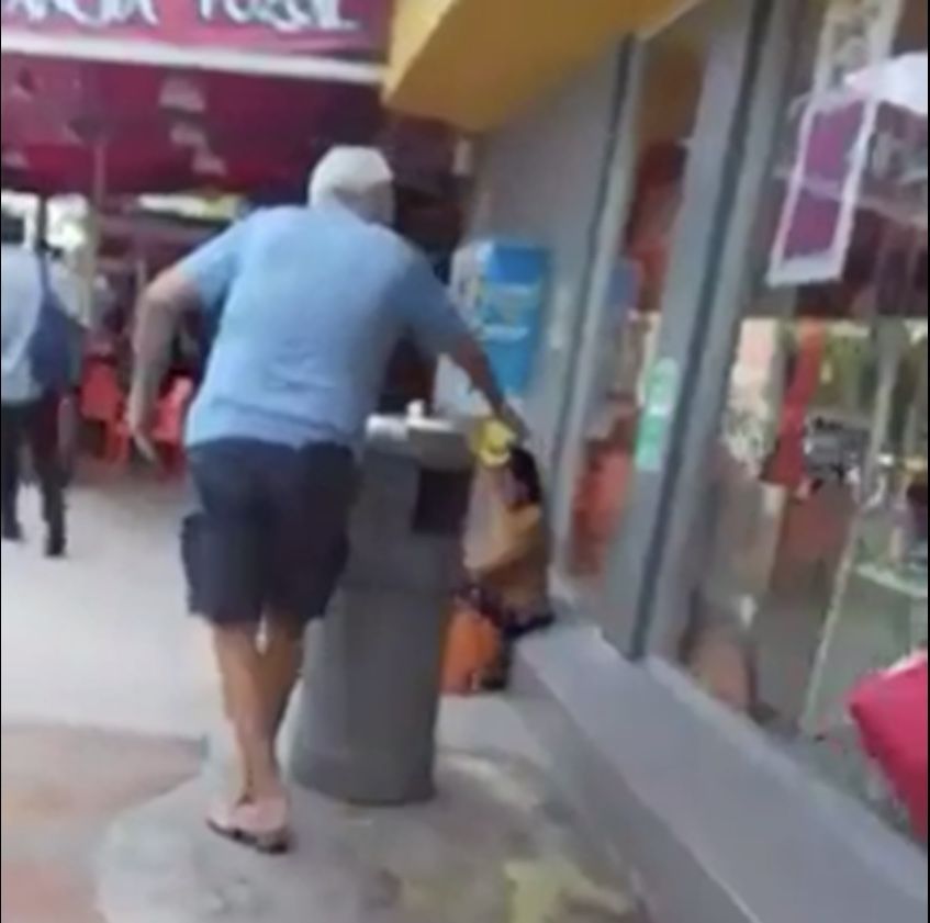 Un hombre vierte ácido junto a niña indígena en ZH (VIDEO)
