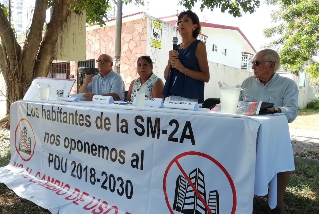 Ciudadanos anuncian amparos contra el PDU de Cancún