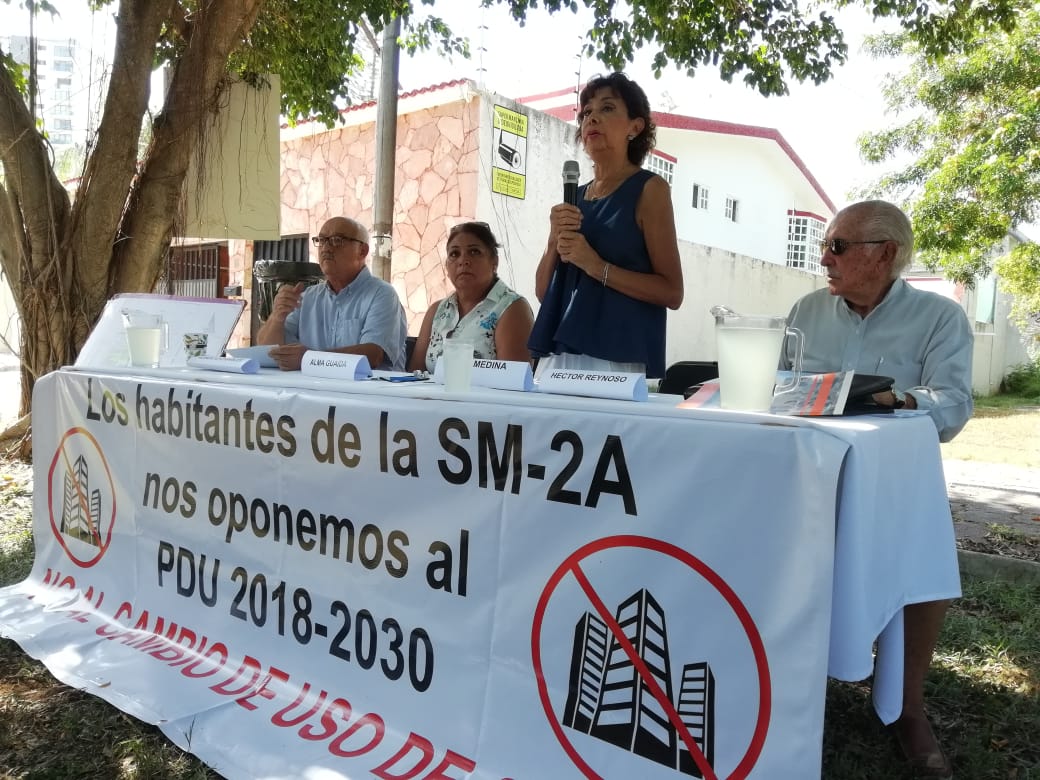 Ciudadanos anuncian amparos contra el PDU de Cancún