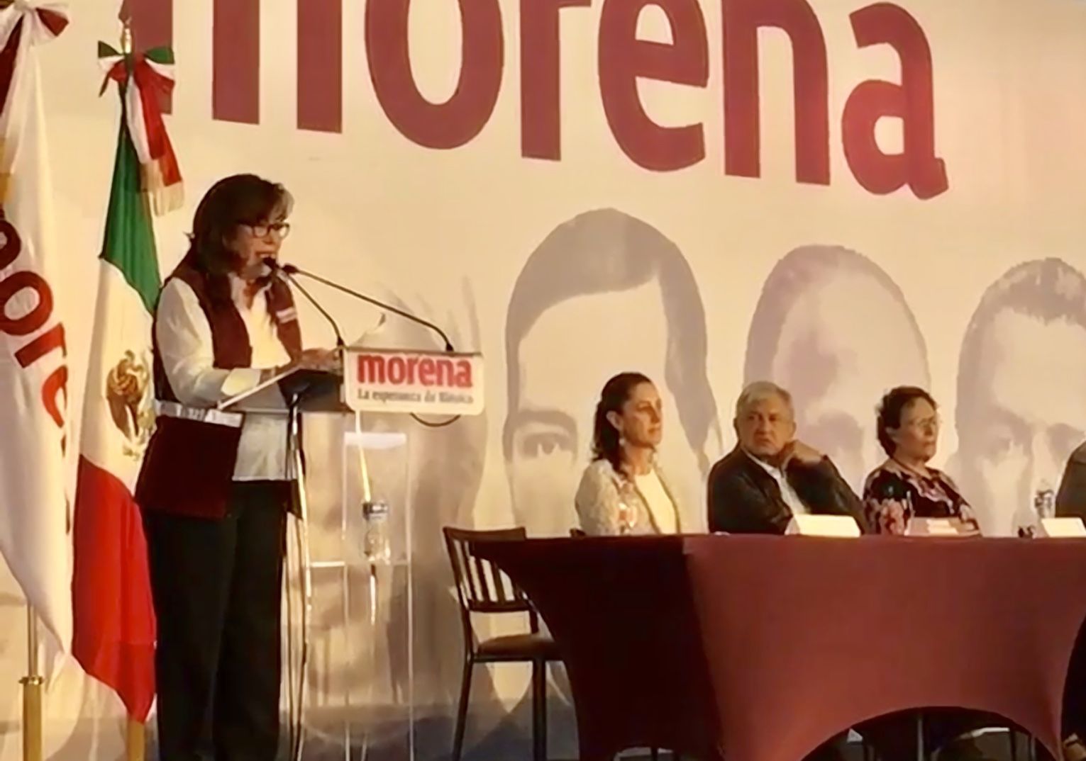 MORENA | Bertha llama a participar del Congreso extraordinario del 26, y Yeidckol advierte que no es válido