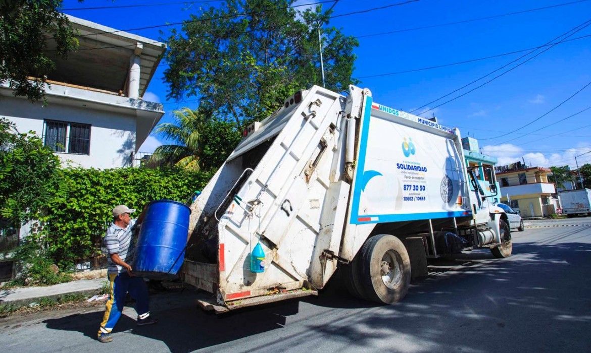 Optimiza Gobierno de Solidaridad servicio de recoja de basura