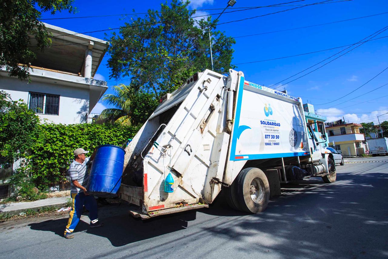 Optimiza Gobierno de Solidaridad servicio de recoja de basura