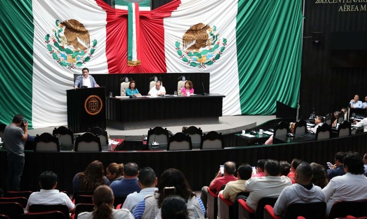 NO MÁS COLORES PARTIDISTAS | Aprueba Congreso ley de imagen institucional