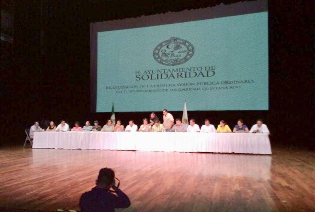 Acuerdan Laura y regidores, y ponen fin a conflicto en Solidaridad