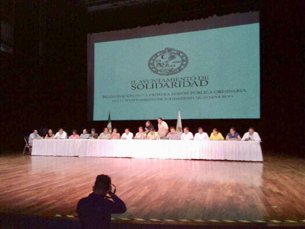 Acuerdan Laura y regidores, y ponen fin a conflicto en Solidaridad