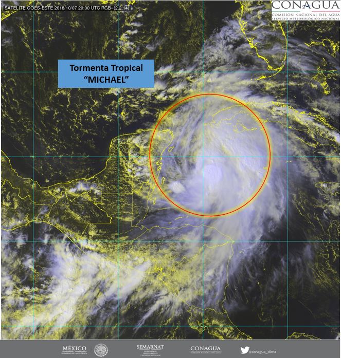 Se intensifican vientos de Michael; suspenden clases en 4 municipios