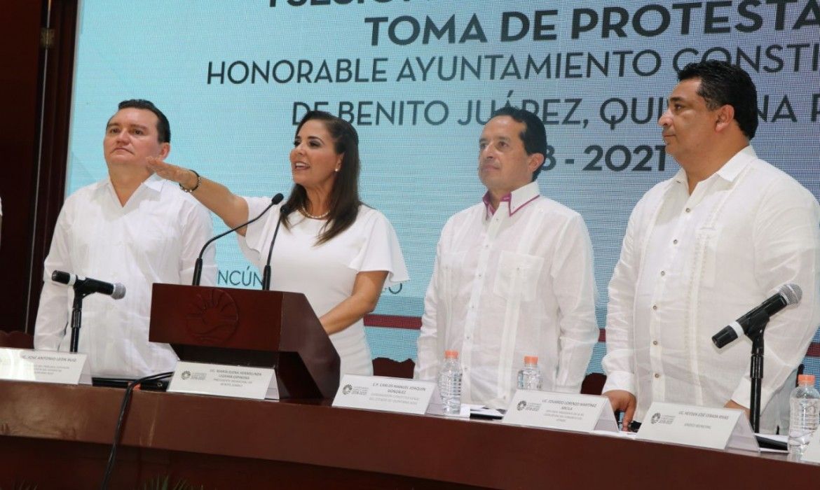 ARRANCA MARA | Varios pri-verdes, pocos morenos, y no más Benito Juárez, son los primeros mensajes