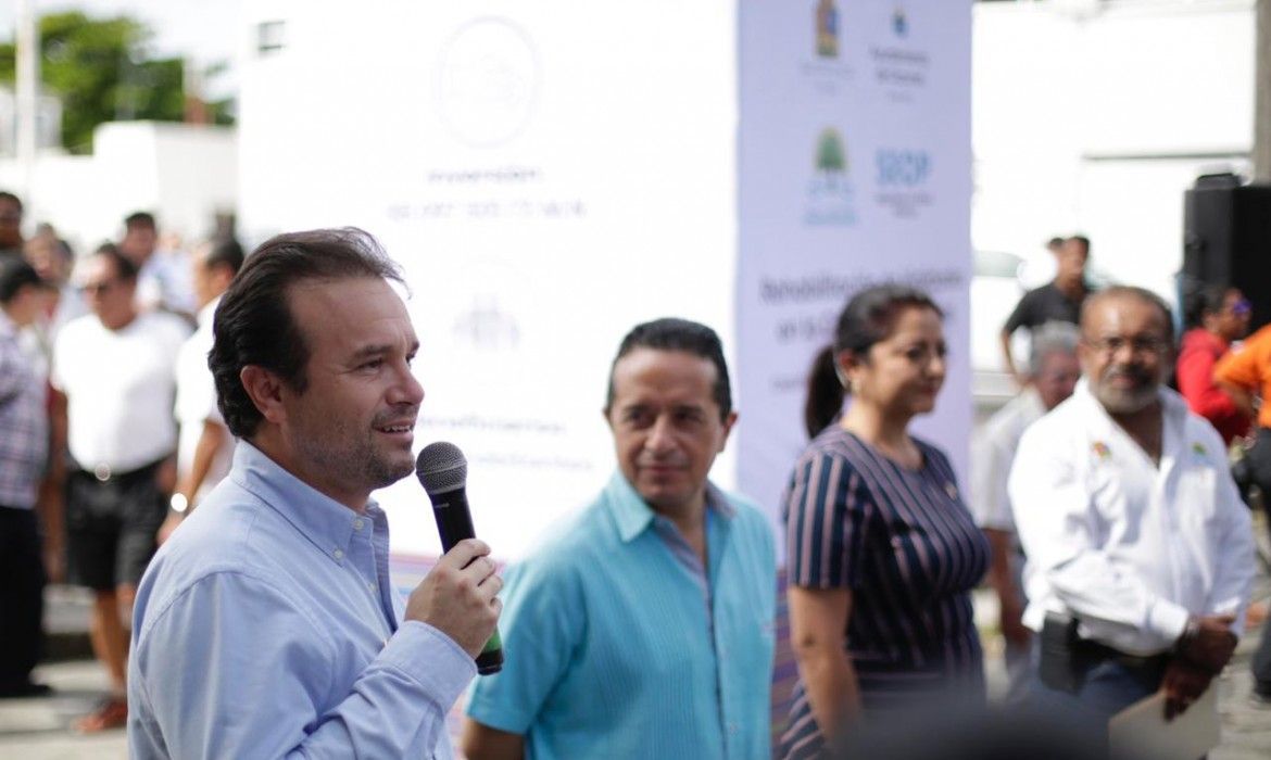 Arranca rehabilitación de 54 parques públicos de Cozumel