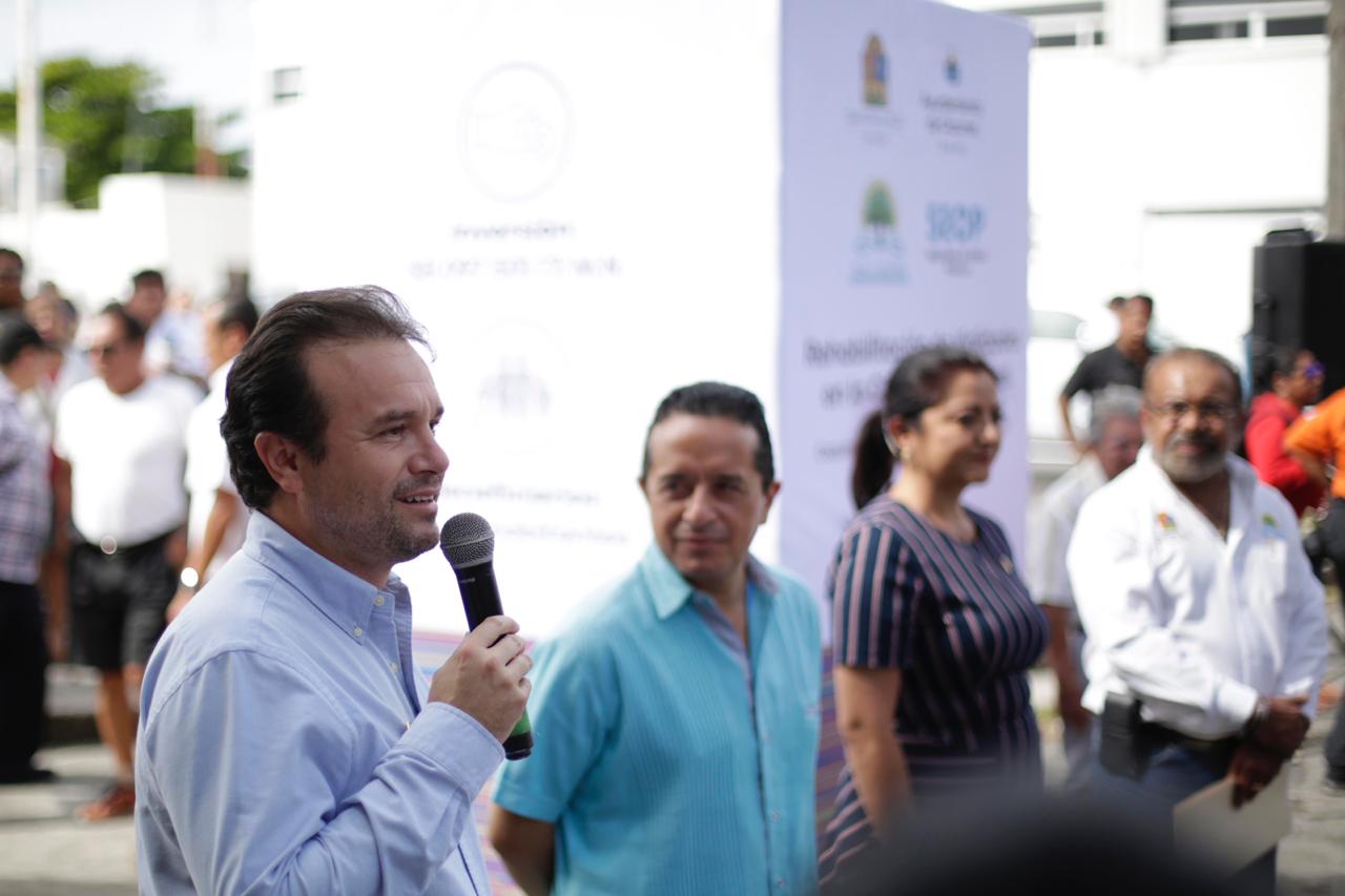 Arranca rehabilitación de 54 parques públicos de Cozumel