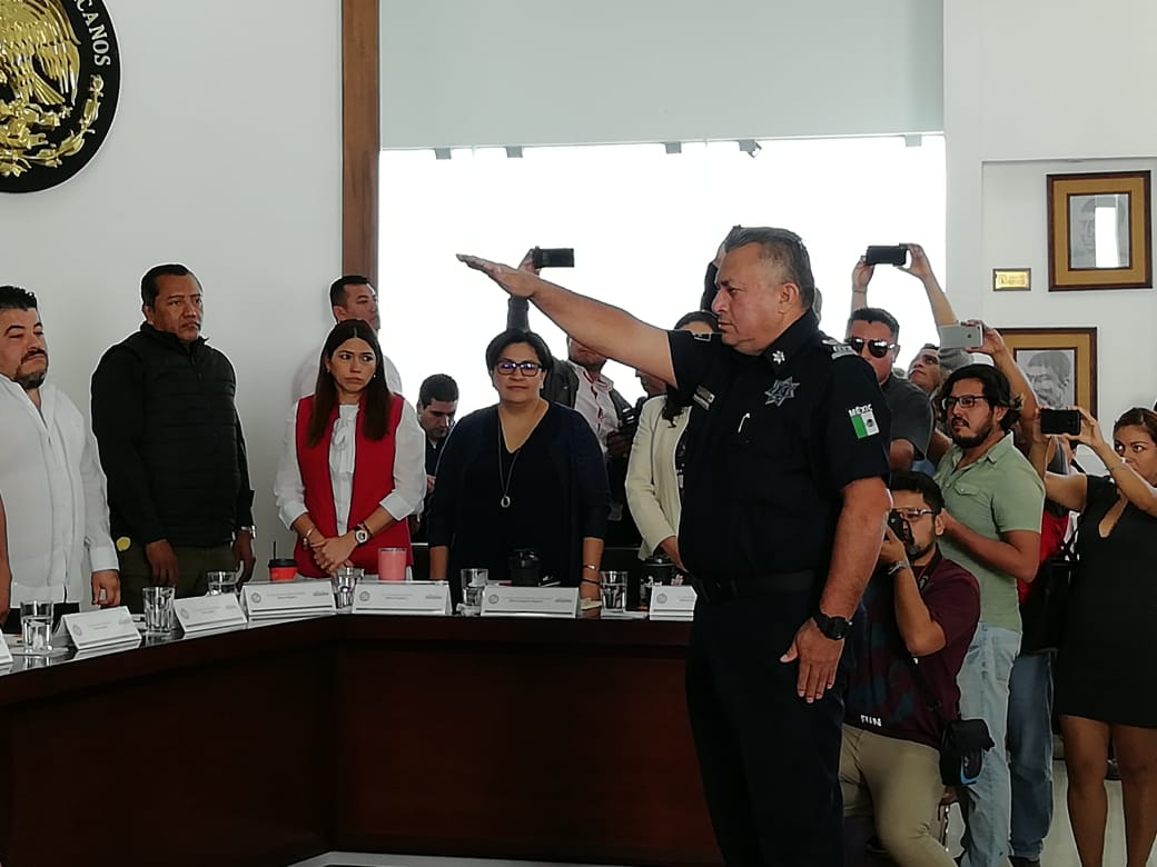 No pagan aguinaldos de policías de Playa del Carmen; hay protestas