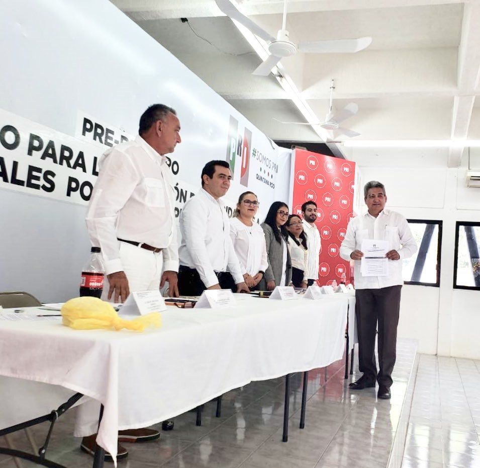 Se inscriben los primeros aspirantes del PRI