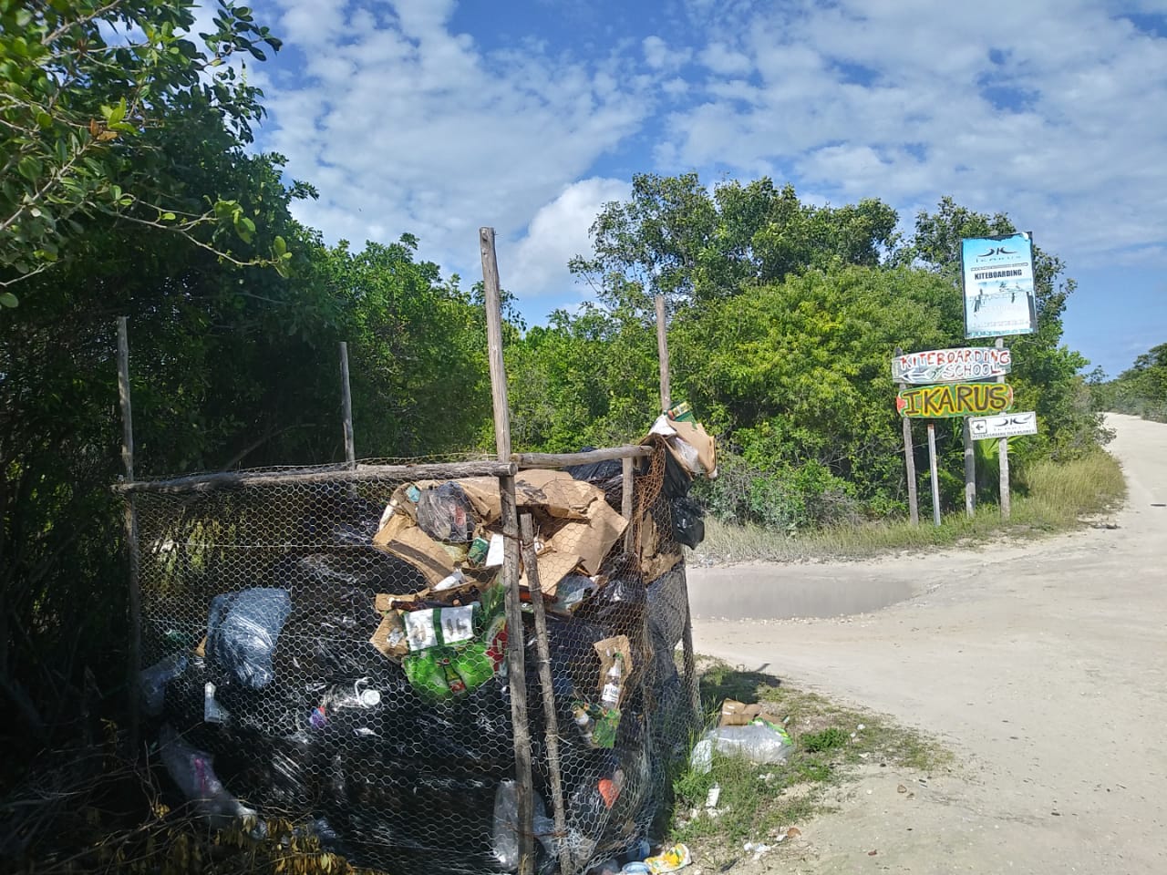 Isla Blanca se convierte en el nuevo basurero de Isla Mujeres