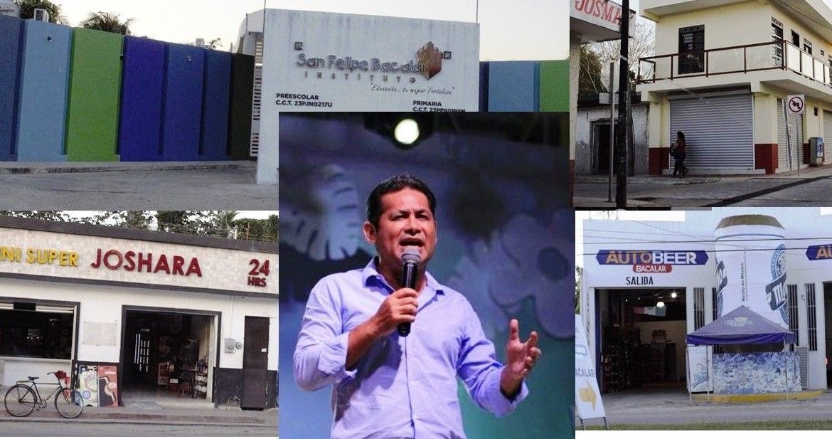 Acusan a alcalde de Bacalar de expandir negocios privados al amparo del poder