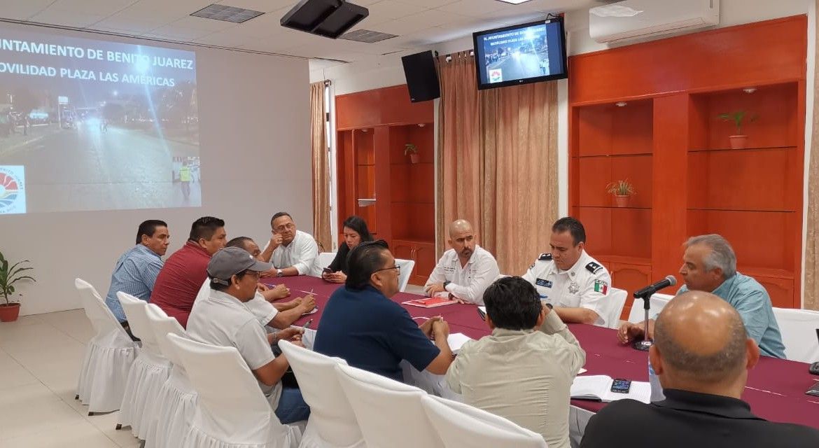 Inicia nuevo Plan de Movilidad Urbana en Cancún | Desahogan tránsito en Plaza Las Américas