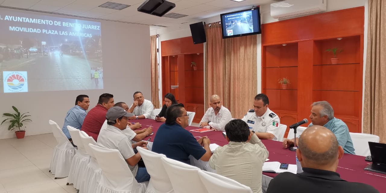 Inicia nuevo Plan de Movilidad Urbana en Cancún | Desahogan tránsito en Plaza Las Américas