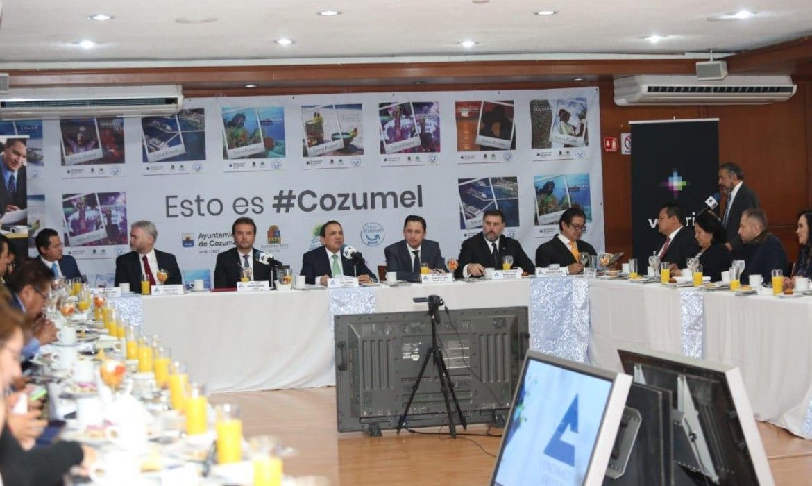 Pedro Joaquín pone en marcha estrategia para fortalecer el liderazgo turístico de Cozumel en México y América Latina