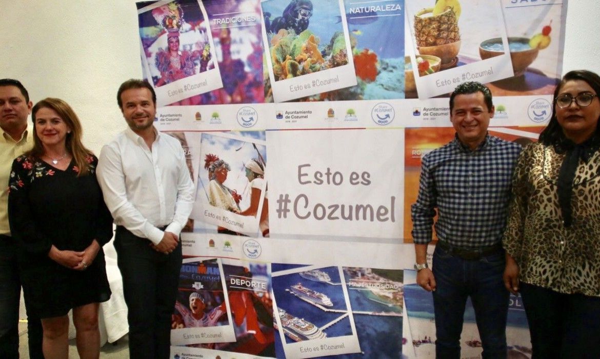 Presentan campaña “Esto es Cozumel” para consolidar liderazgo turístico de la isla