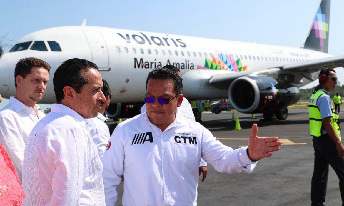 Cancún tiene la principal ruta aérea nacional, y 4 en el top ten internacional