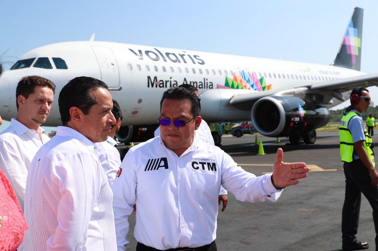 Cancún tiene la principal ruta aérea nacional, y 4 en el top ten internacional