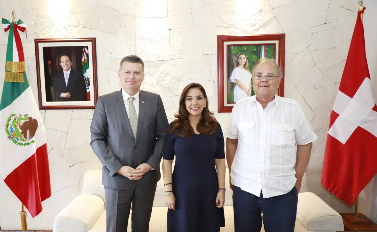 Se reúne Mara con autoridades suizas