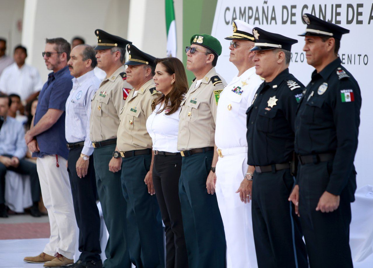 Arranca canje de armas en Cancún
