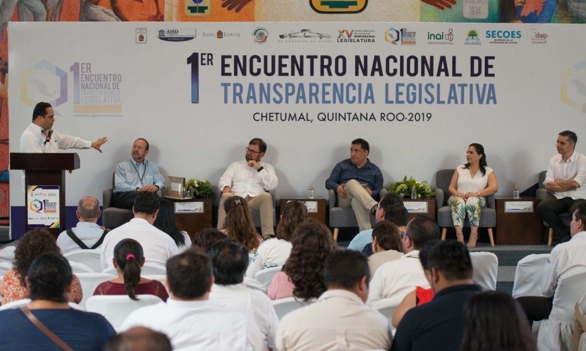Organismos ciudadanos y sociedad civil, contrapeso para el poder, coinciden INAI y Congreso de Quintana Roo