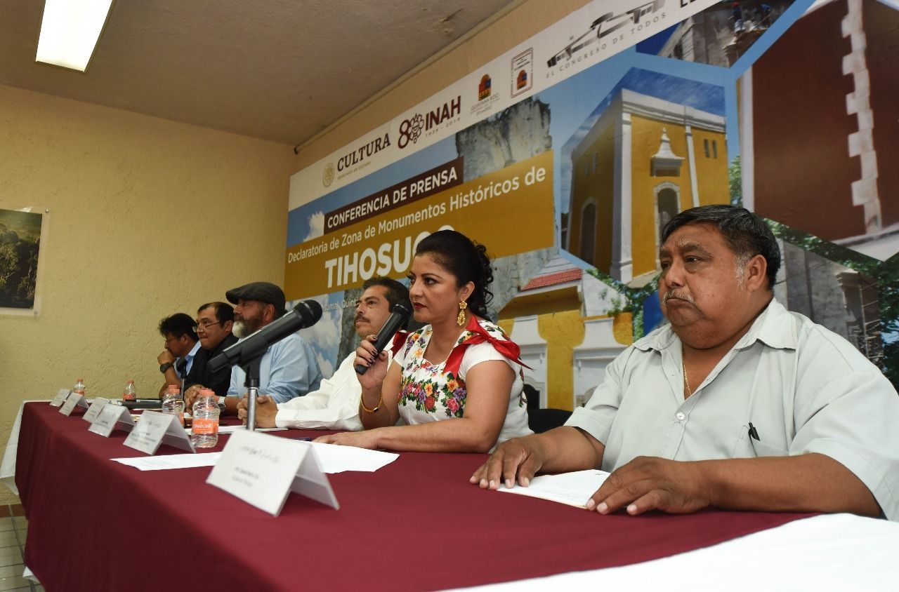 Declaratoria de monumentos históricos de Tihosuco, una oportunidad de trabajar en conjunto para beneficio de la zona maya