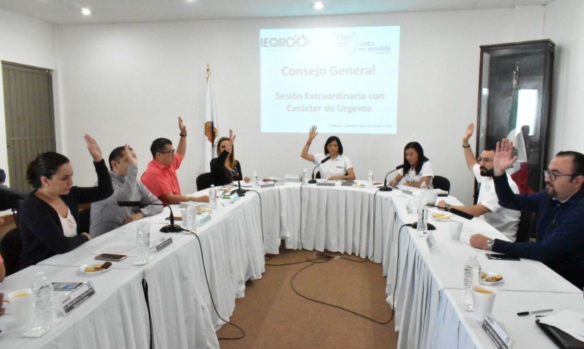 Aprueba Ieqroo candidaturas de partidos, coaliciones e independientes (lista completa)