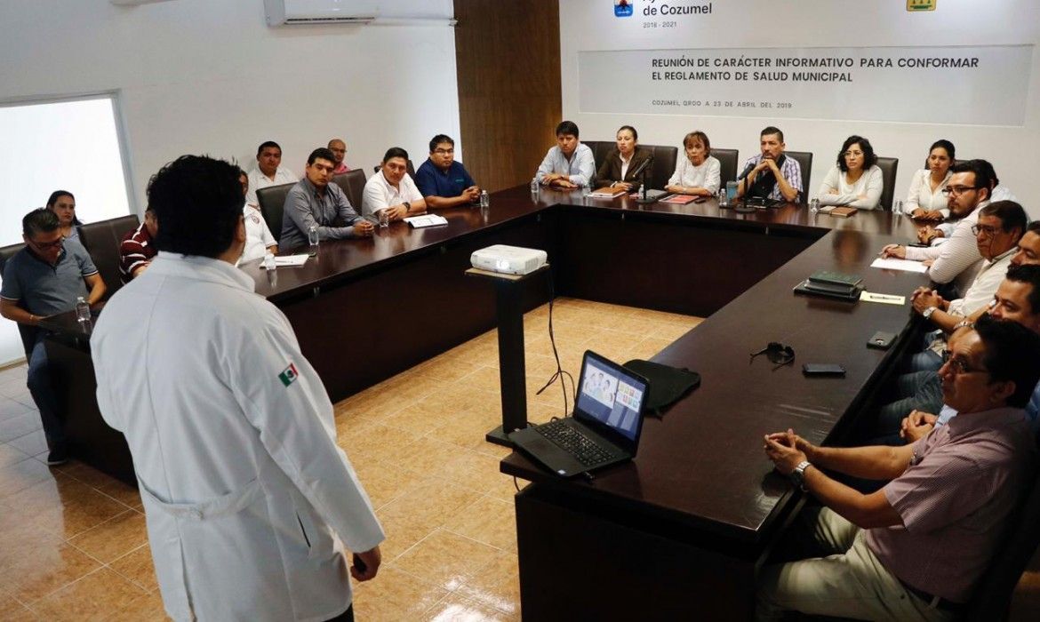 Avanza conformación del Reglamento de Salud Municipal en Cozumel