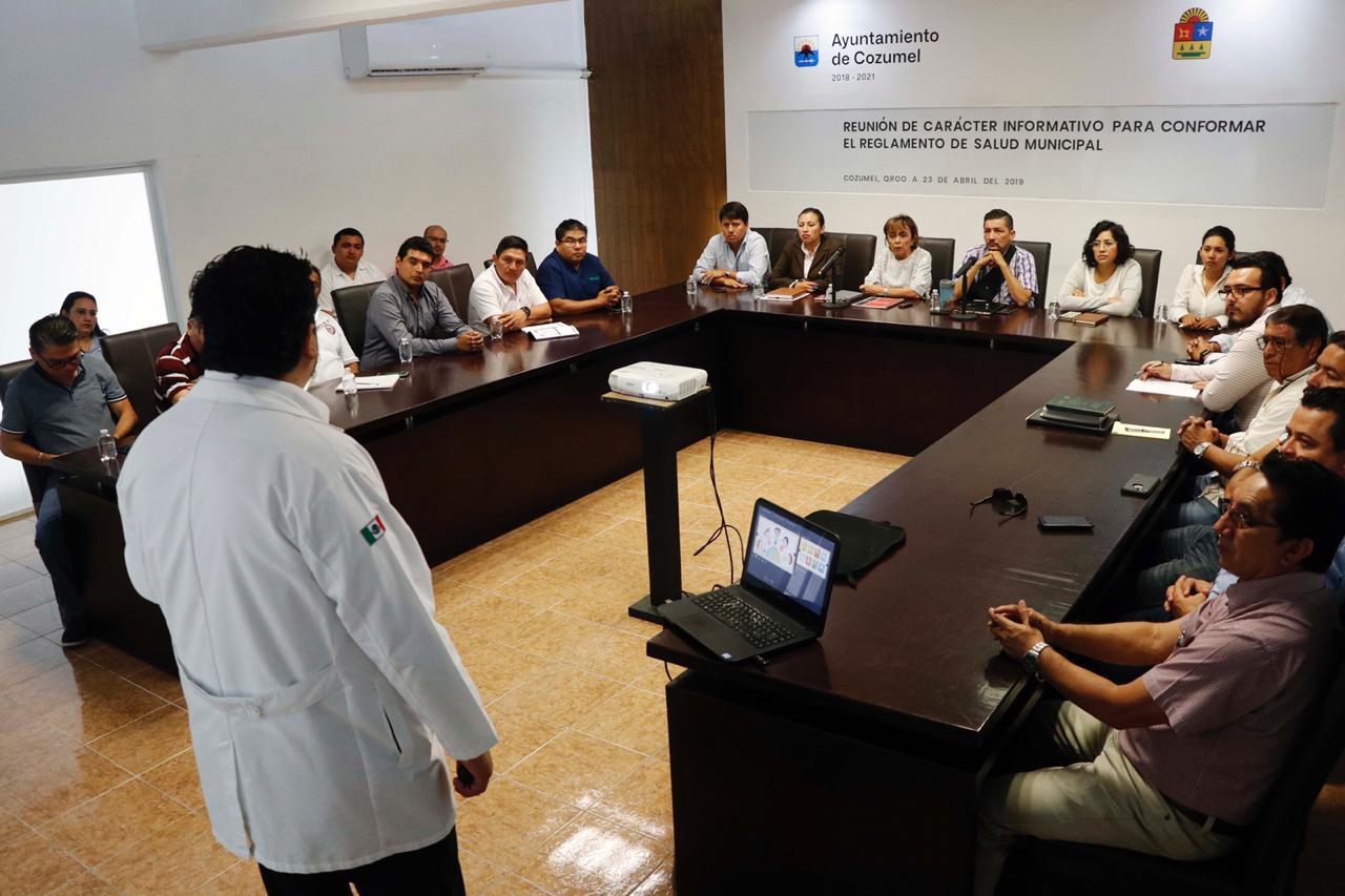 Avanza conformación del Reglamento de Salud Municipal en Cozumel