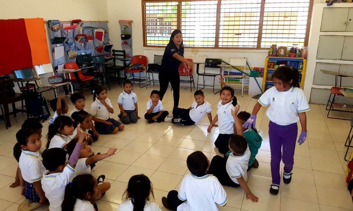 Alumnos de Leona Vicario participan en “Municipio en tu Escuela”