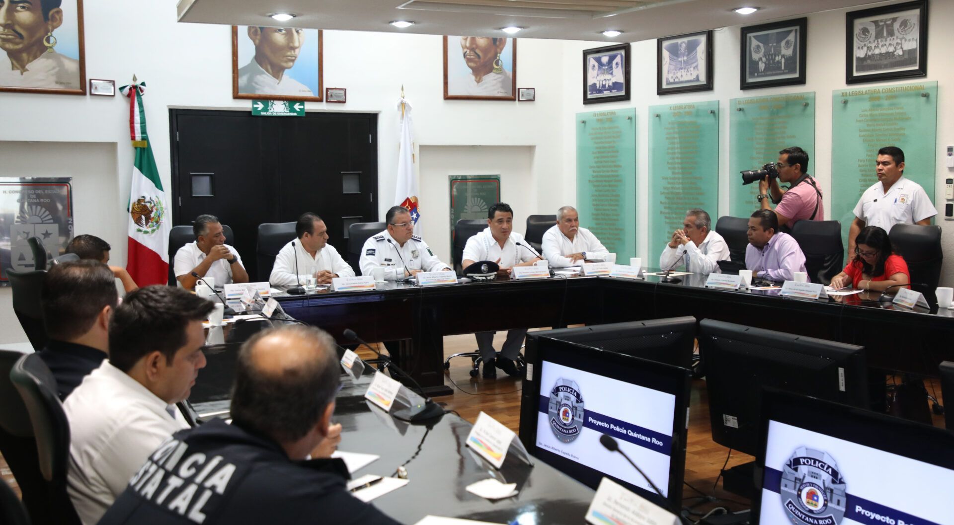 Comparece titular de Seguridad Pública ante legisladores
