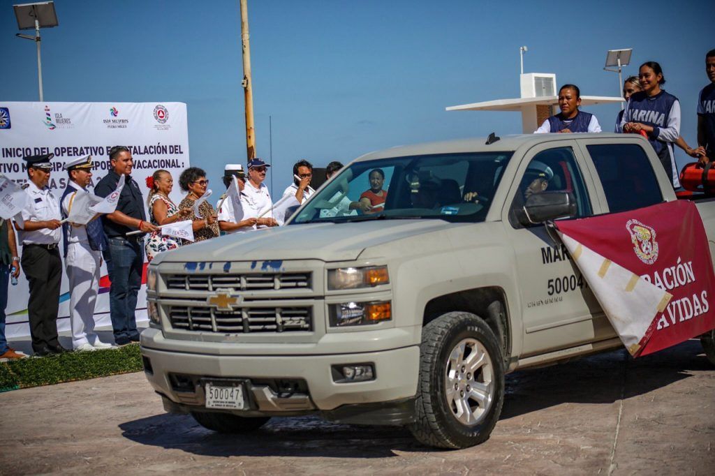 ISLA MUJERES | Arranca operativo de seguridad de Semana Santa
