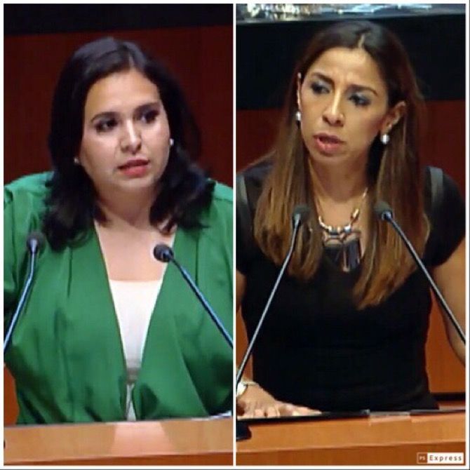 Se enfrentan Marybel y Mayuli en el Senado por el sargazo | La morenista pide auditorias y la panista que se solucione la crisis