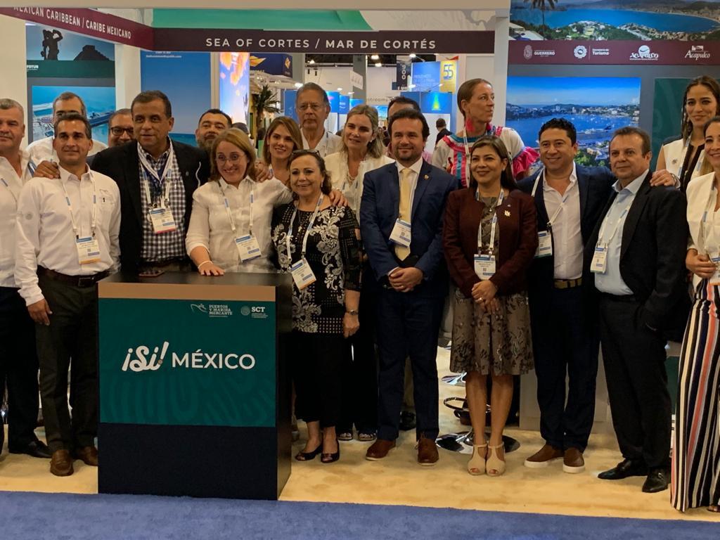 Ratifica Cozumel en el Seatrade Cruise Global 2019 su liderazgo en recepción de pasajeros de cruceros
