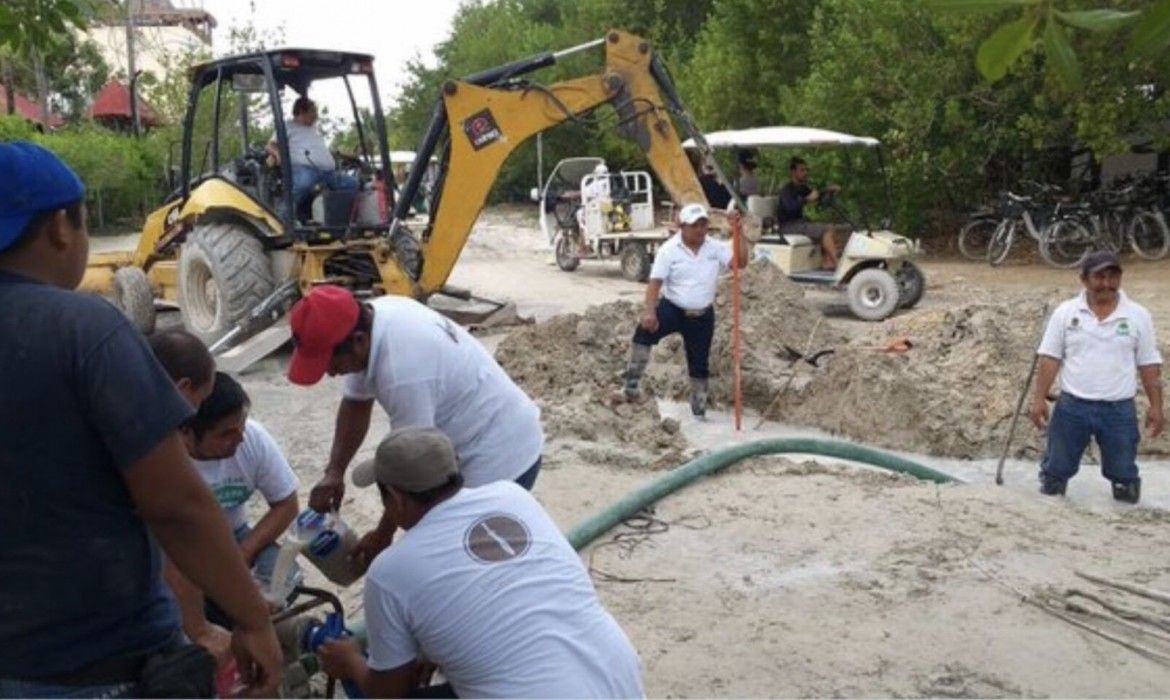 Casi 105 MDP destinados en infraestructura para Holbox