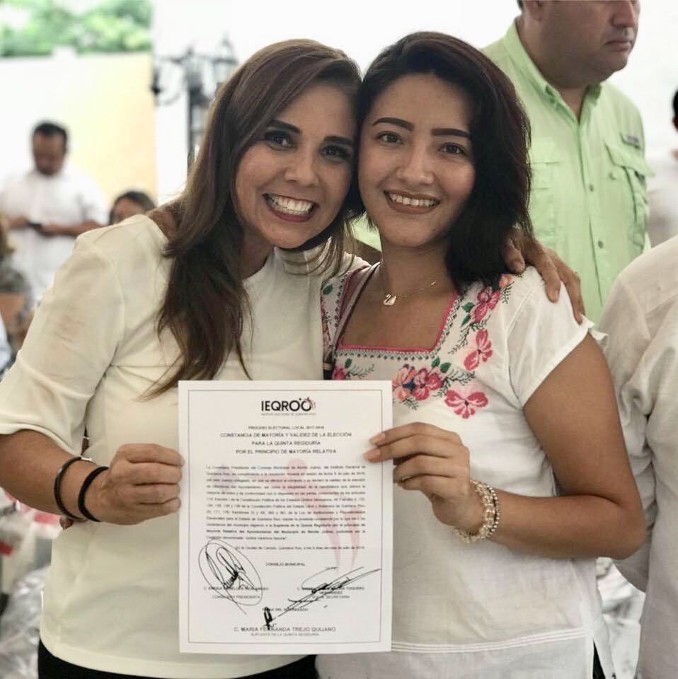 Fernanda Trejo, candidata de Mara, tiene plaza de «aviadora», no renunció, y será impugnada (documentos)