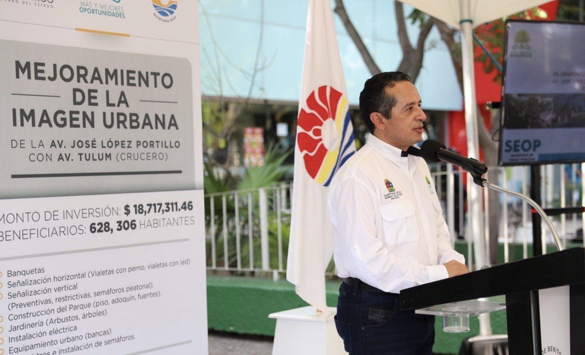 El Estado invierte casi 19 MDP para renovar el “Crucero” de Cancún