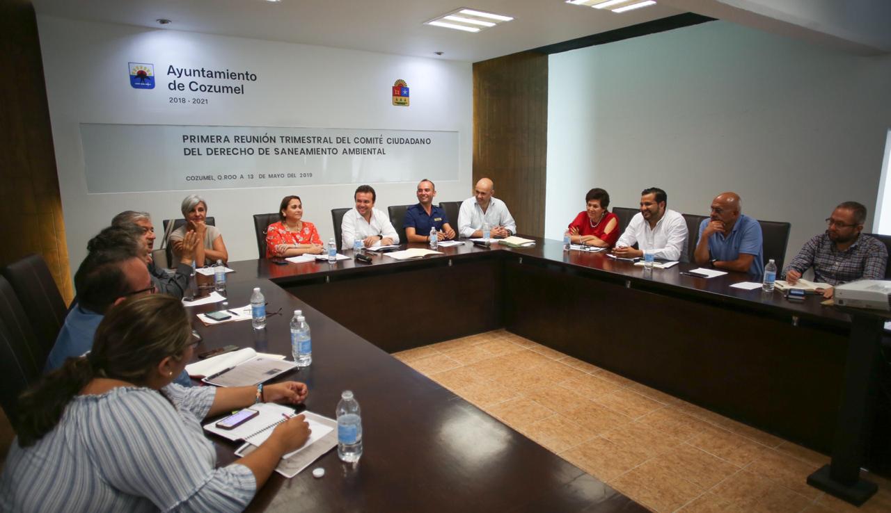 Recauda Cozumel 5.7 MDP por derecho de saneamiento en el primer trimestre de 2019