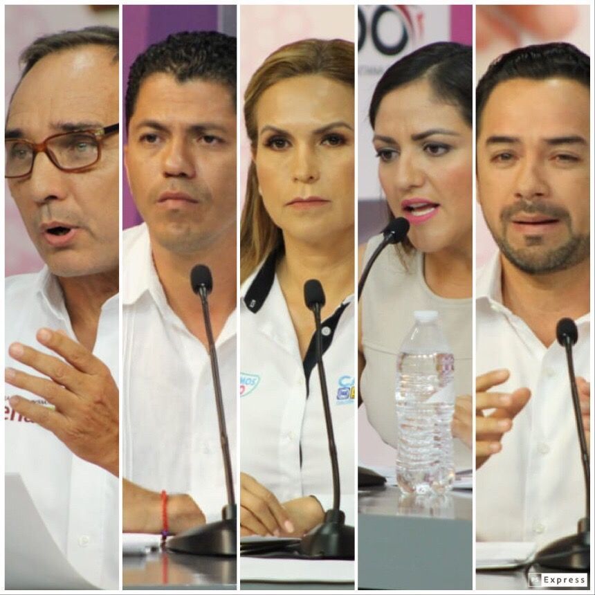 Ladrones, borgistas, incapaces, ignorantes … así se trataron los candidatos en el debate del D10