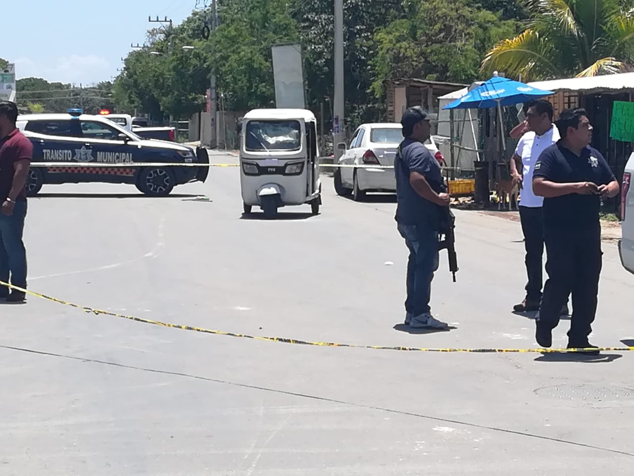 La FGE abre investigación por enfrentamiento taxista en Tulum