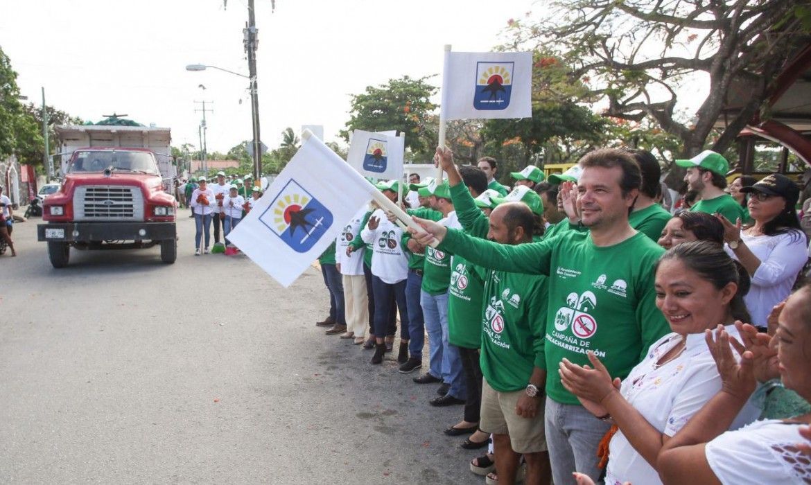 Arranca campaña intensiva de descacharrización en Cozumel