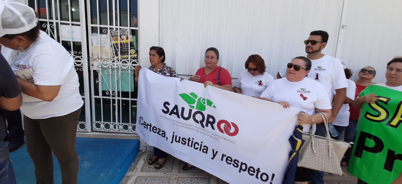 Acusan que JCyA es “propatronal”, porque impide emplazamiento a huelga de sindicato de la Uqroo