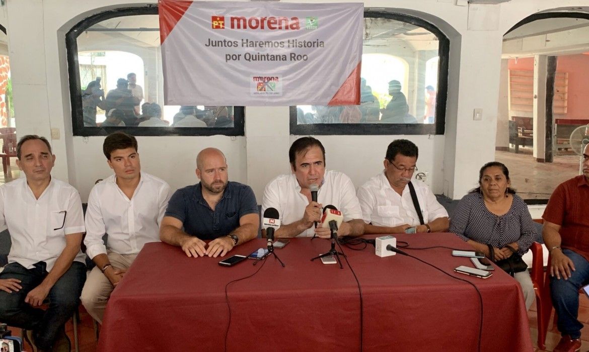 Velazco acusa que “personeros afines al Ejecutivo están muy desesperados” por acercarse a diputados electos de MORENA