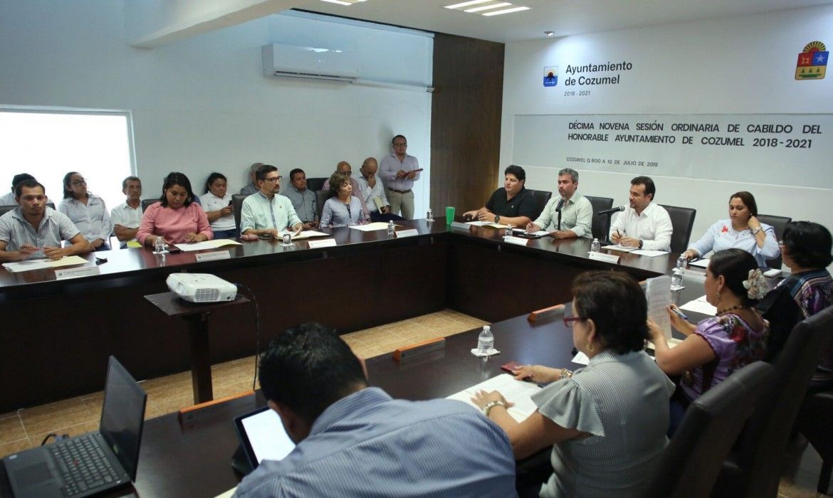Aprueba Cabildo la modificación del Presupuesto de Egresos  de Cozumel