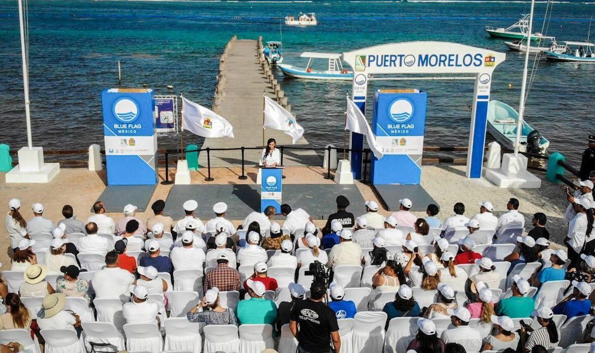 Logra Puerto Morelos primera Blue Flag de su historia