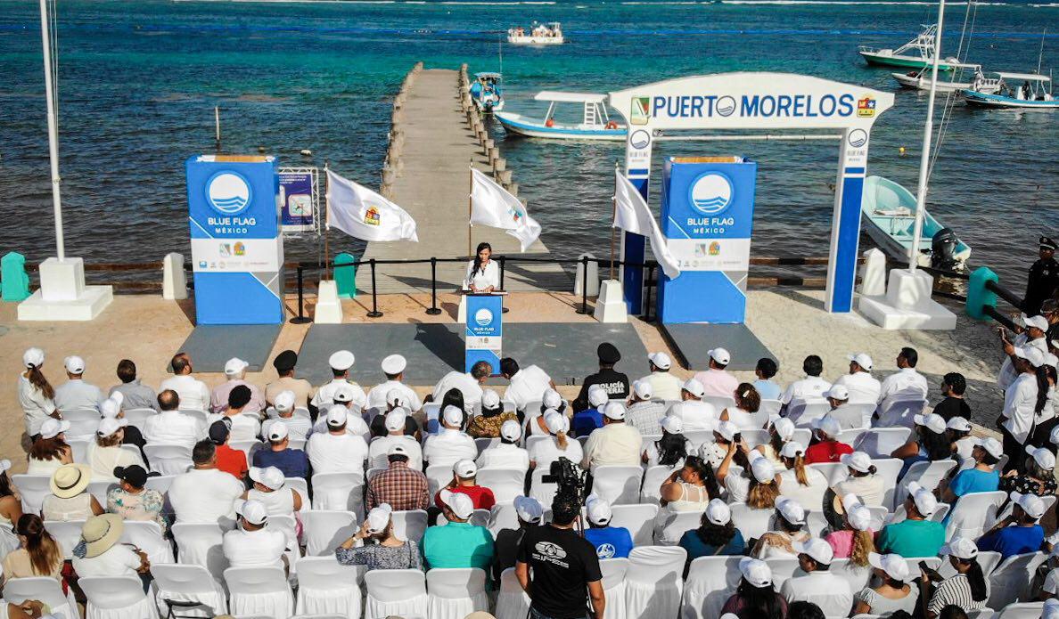 Logra Puerto Morelos primera Blue Flag de su historia