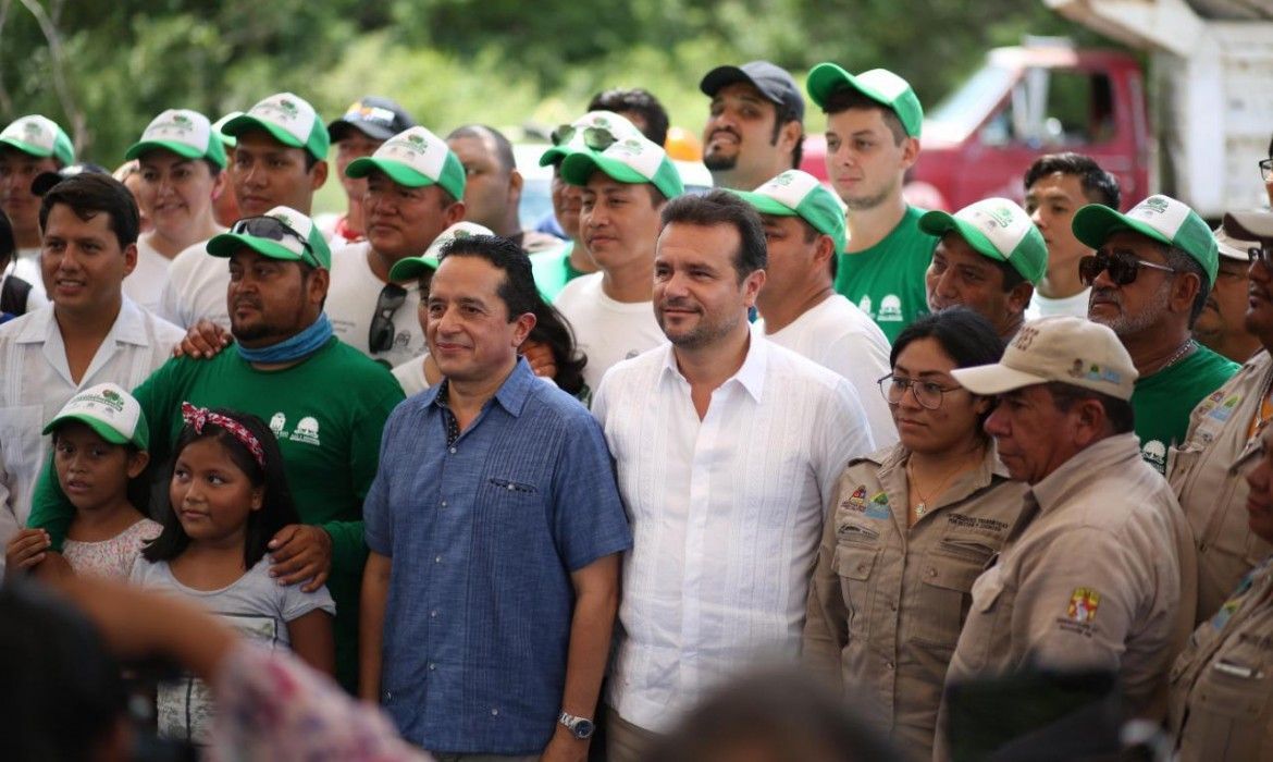 Cierran Gobernador y alcalde de Cozumel campaña de descacharrización